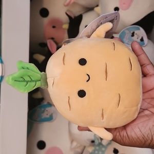 NWT squishmallows “Jyri” the tan ginseng 5” squish